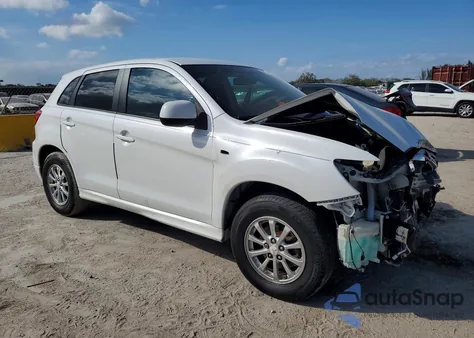 2011 Mitsubishi Outlander Sport Es из США, поврежденный, VIN JA4AP3AU2BZ004790